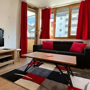  Appartement Chamois De Chamonix, Confortable 2 Pièces, Balcon, Parking Gratuit